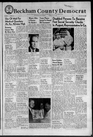 Beckham County Democrat (Erick, Okla.), Vol. 50, No. 23, Ed. 1 Thursday, June 20, 1957