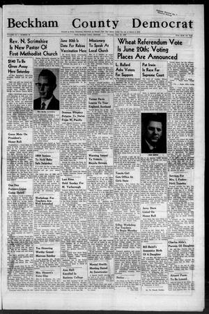 Beckham County Democrat (Erick, Okla.), Vol. 51, No. 23, Ed. 1 Thursday, June 19, 1958
