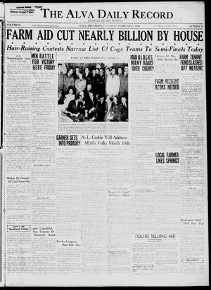 The Alva Daily Record (Alva, Okla.), Vol. 38, No. 28, Ed. 1 Saturday, February 3, 1940