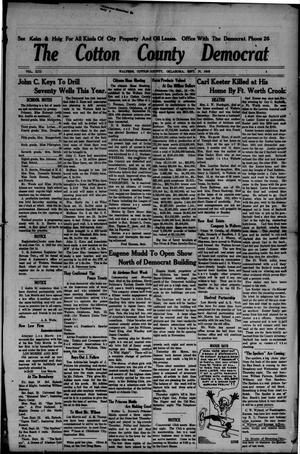 The Cotton County Democrat (Walters, Okla.), Vol. 13, No. 4, Ed. 1 Thursday, September 18, 1919