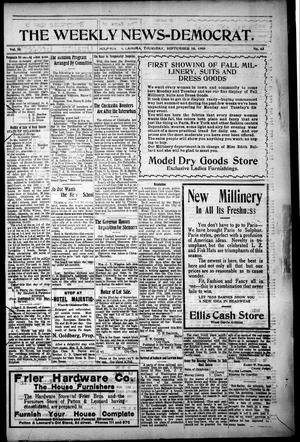 The Weekly News=Democrat. (Sulphur, Okla.), Vol. 10, No. 43, Ed. 1 Thursday, September 16, 1909