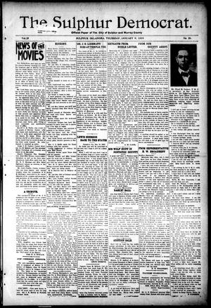 The Sulphur Democrat. (Sulphur, Okla.), Vol. 25, No. 26, Ed. 1 Thursday, January 9, 1919