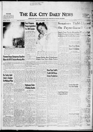 The Elk City Daily News (Elk City, Okla.), Vol. 27, No. 82, Ed. 1 Thursday, January 3, 1957