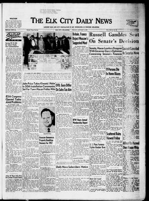 The Elk City Daily News (Elk City, Okla.), Vol. 27, No. 83, Ed. 1 Friday, January 4, 1957