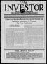 Newspaper: The Investor (Oklahoma City, Okla.), Vol. 10, No. 10, Ed. 1 Friday, O…