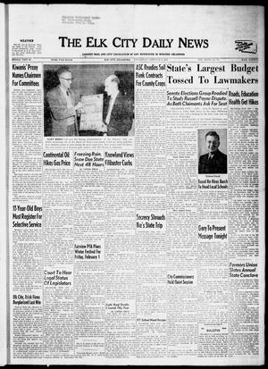 The Elk City Daily News (Elk City, Okla.), Vol. 27, No. 87, Ed. 1 Wednesday, January 9, 1957