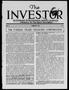 Newspaper: The Investor (Oklahoma City, Okla.), Vol. 2, No. 2, Ed. 1 Tuesday, Fe…
