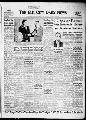 The Elk City Daily News (Elk City, Okla.), Vol. 27, No. 105, Ed. 1 Wednesday, January 30, 1957