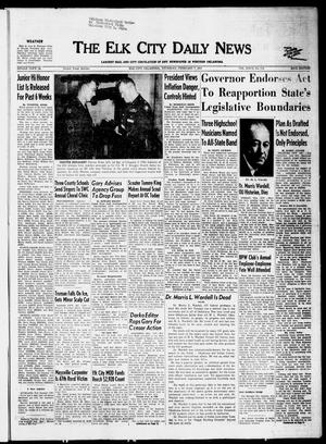 The Elk City Daily News (Elk City, Okla.), Vol. 27, No. 112, Ed. 1 Thursday, February 7, 1957