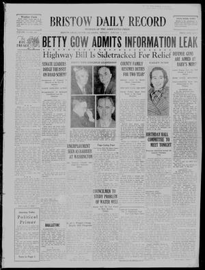 Bristow Daily Record (Bristow, Okla.), Vol. 13, No. 216, Ed. 1 Monday, January 7, 1935