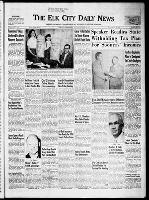 The Elk City Daily News (Elk City, Okla.), Vol. 27, No. 145, Ed. 1 Sunday, March 17, 1957
