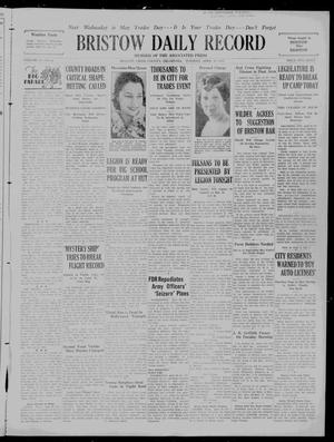 Bristow Daily Record (Bristow, Okla.), Vol. 14, No. 6, Ed. 1 Tuesday, April 30, 1935