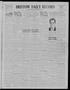 Newspaper: Bristow Daily Record (Bristow, Okla.), Vol. 14, No. 160, Ed. 1 Monday…