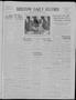 Thumbnail image of item number 1 in: 'Bristow Daily Record (Bristow, Okla.), Vol. 14, No. 176, Ed. 1 Saturday, November 16, 1935'.