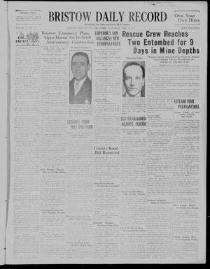 Bristow Daily Record (Bristow, Okla.), Vol. 14, No. 310, Ed. 1 Wednesday, April 22, 1936