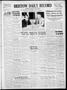 Newspaper: Bristow Daily Record (Bristow, Okla.), Vol. 15, No. 34, Ed. 1 Wednesd…