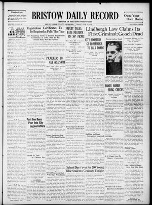 Bristow Daily Record (Bristow, Okla.), Vol. 15, No. 48, Ed. 1 Friday, June 19, 1936