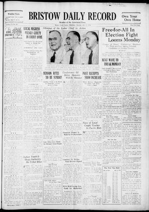 Bristow Daily Record (Bristow, Okla.), Vol. 15, No. 66, Ed. 1 Saturday, July 11, 1936