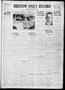 Newspaper: Bristow Daily Record (Bristow, Okla.), Vol. 15, No. 76, Ed. 1 Thursda…