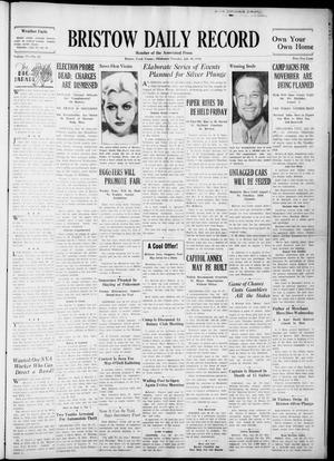 Bristow Daily Record (Bristow, Okla.), Vol. 15, No. 82, Ed. 1 Thursday, July 30, 1936