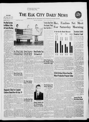 The Elk City Daily News (Elk City, Okla.), Vol. 27, No. 298, Ed. 1 Friday, September 13, 1957