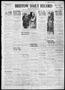 Newspaper: Bristow Daily Record (Bristow, Okla.), Vol. 15, No. 136, Ed. 1 Thursd…