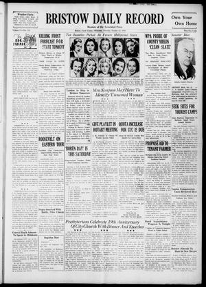 Bristow Daily Record (Bristow, Okla.), Vol. 15, No. 154, Ed. 1 Thursday, October 22, 1936