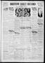 Newspaper: Bristow Daily Record (Bristow, Okla.), Vol. 15, No. 154, Ed. 1 Thursd…