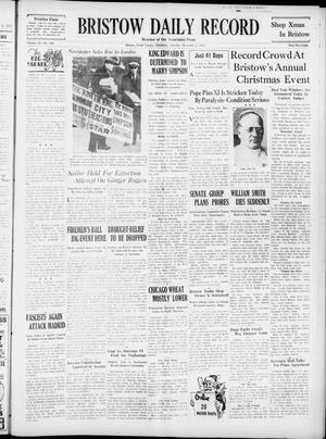 Bristow Daily Record (Bristow, Okla.), Vol. 16, No. 190, Ed. 1 Saturday, December 5, 1936