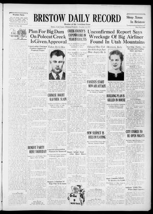 Bristow Daily Record (Bristow, Okla.), Vol. 16, No. 199, Ed. 1 Wednesday, December 16, 1936