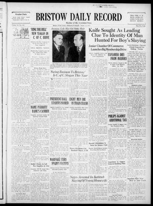 Bristow Daily Record (Bristow, Okla.), Vol. 16, No. 222, Ed. 1 Wednesday, January 13, 1937