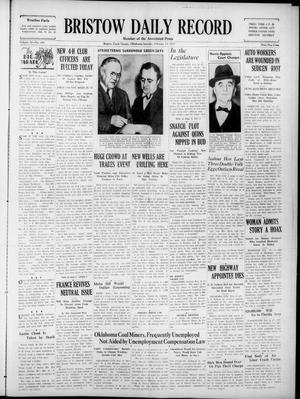 Bristow Daily Record (Bristow, Okla.), Vol. 16, No. 249, Ed. 1 Saturday, February 13, 1937