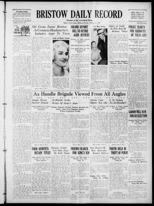 Bristow Daily Record (Bristow, Okla.), Vol. 16, No. 256, Ed. 1 Monday, February 22, 1937