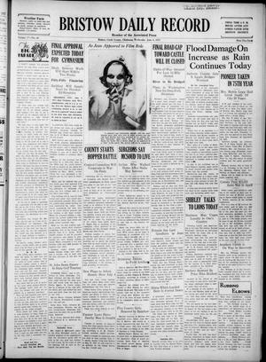 Bristow Daily Record (Bristow, Okla.), Vol. 17, No. 40, Ed. 1 Wednesday, June 9, 1937