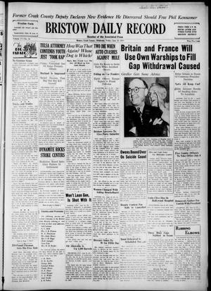 Bristow Daily Record (Bristow, Okla.), Vol. 17, No. 54, Ed. 1 Friday, June 25, 1937