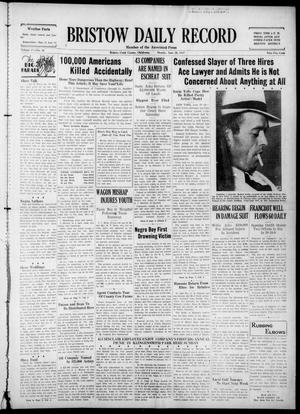 Bristow Daily Record (Bristow, Okla.), Vol. 17, No. 56, Ed. 1 Monday, June 28, 1937