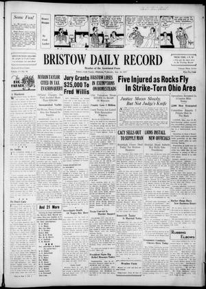 Bristow Daily Record (Bristow, Okla.), Vol. 17, No. 58, Ed. 1 Wednesday, June 30, 1937