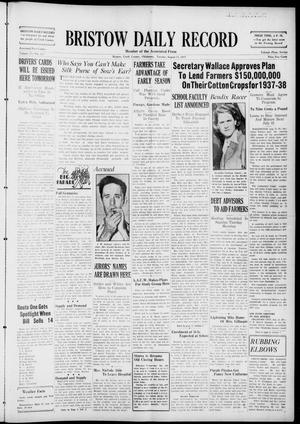 Bristow Daily Record (Bristow, Okla.), Vol. 17, No. 111, Ed. 1 Tuesday, August 31, 1937