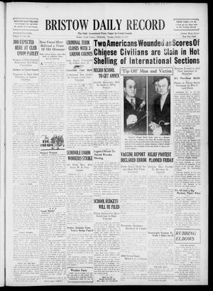 Bristow Daily Record (Bristow, Okla.), Vol. 17, No. 149, Ed. 1 Thursday, October 14, 1937