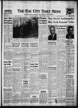 The Elk City Daily News (Elk City, Okla.), Vol. 28, No. 116, Ed. 1 Friday, February 7, 1958