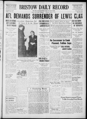 Bristow Daily Record (Bristow, Okla.), Vol. 17, No. 160, Ed. 1 Wednesday, October 27, 1937