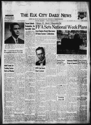 The Elk City Daily News (Elk City, Okla.), Vol. 28, No. 123, Ed. 1 Sunday, February 16, 1958