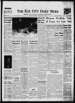 The Elk City Daily News (Elk City, Okla.), Vol. 28, No. 145, Ed. 1 Thursday, March 13, 1958