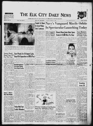 The Elk City Daily News (Elk City, Okla.), Vol. 28, No. 148, Ed. 1 Monday, March 17, 1958