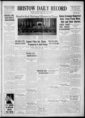 Bristow Daily Record (Bristow, Okla.), Vol. 18, No. 12, Ed. 1 Saturday, May 7, 1938