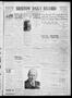 Thumbnail image of item number 1 in: 'Bristow Daily Record (Bristow, Okla.), Vol. 18, No. 19, Ed. 1 Monday, May 16, 1938'.