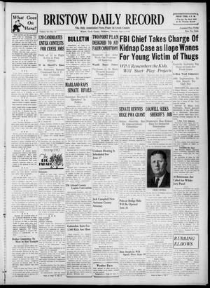 Bristow Daily Record (Bristow, Okla.), Vol. 18, No. 33, Ed. 1 Thursday, June 2, 1938