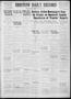 Newspaper: Bristow Daily Record (Bristow, Okla.), Vol. 18, No. 240, Ed. 1 Saturd…
