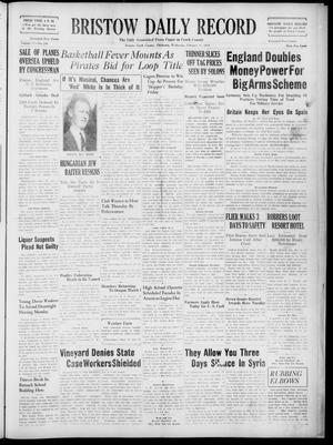 Bristow Daily Record (Bristow, Okla.), Vol. 18, No. 249, Ed. 1 Wednesday, February 15, 1939