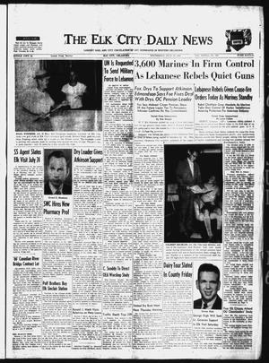 The Elk City Daily News (Elk City, Okla.), Vol. 28, No. 250, Ed. 1 Wednesday, July 16, 1958